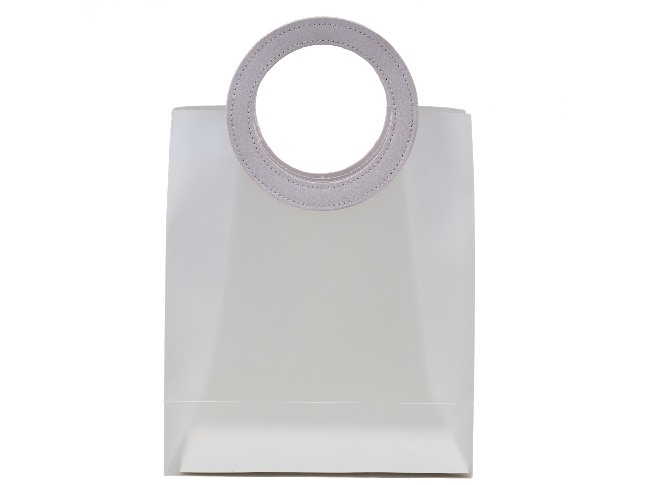 BORSETTA GRANDE MANICO BIANCO 1438011