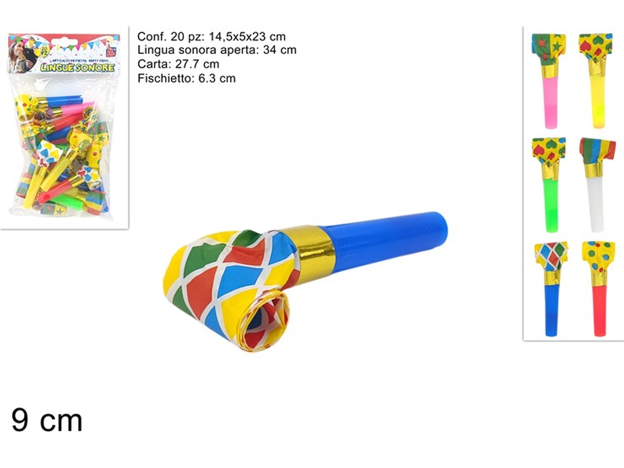 BUSTA 20PZ LINGUE SONORE 6ASS. XCA11000111