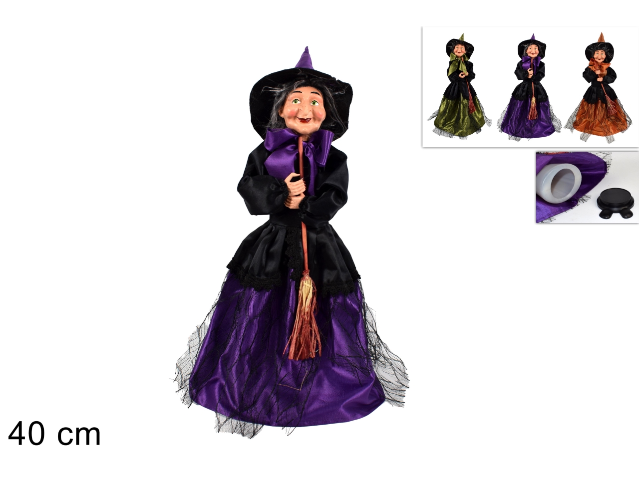 BEFANA 40CM 3ASS COFANETTO MI007825