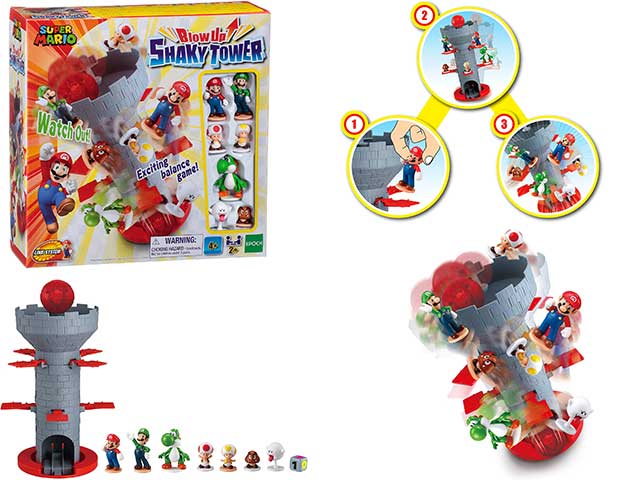 SUPER MARIO BLOW UP SHAKY TOWER07356 SUPER MARIO BLOW UP SHAKY TOWER07356