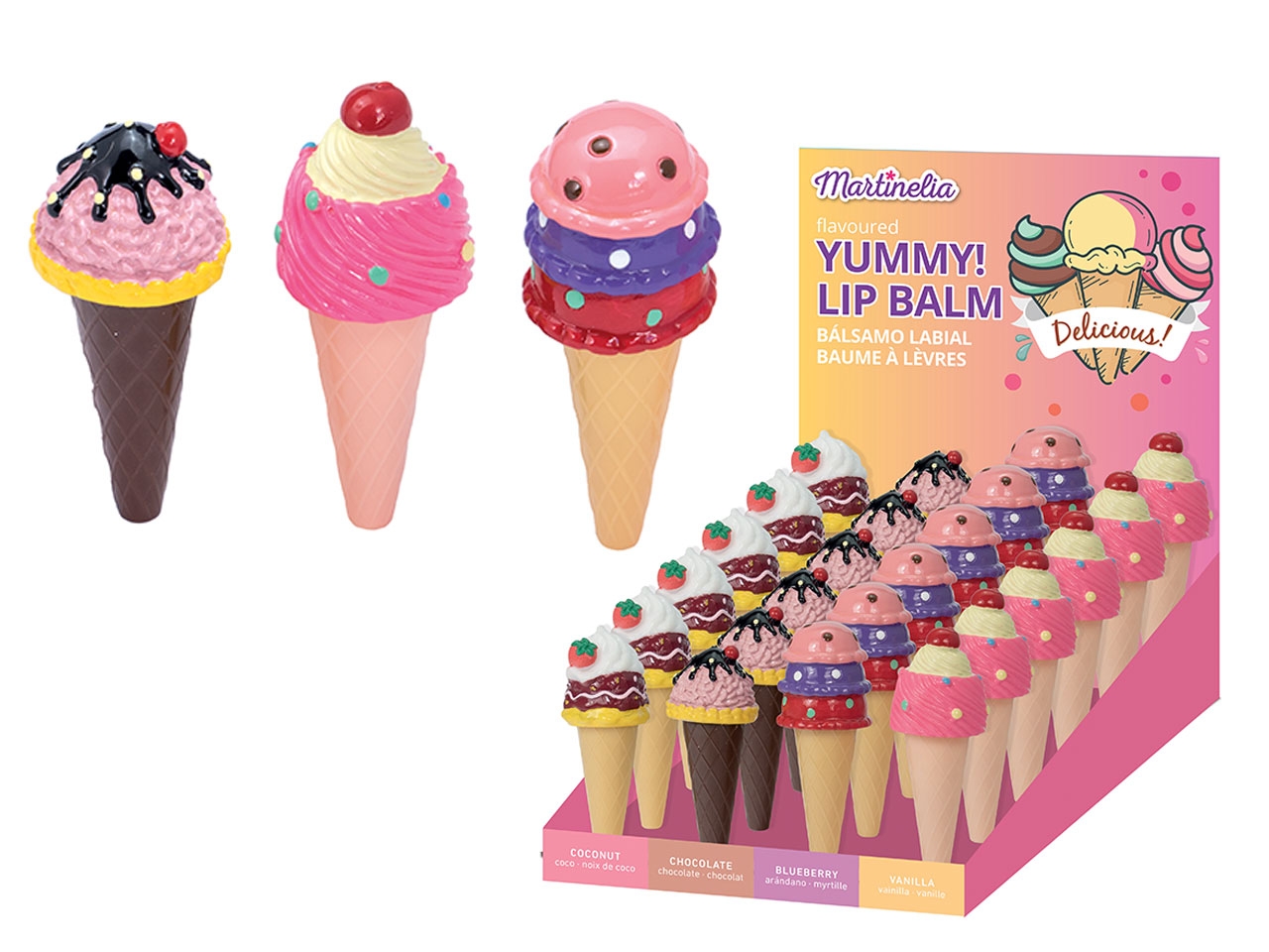 MARTINELIA LIP GLOSS GELATO ASS. 1099C