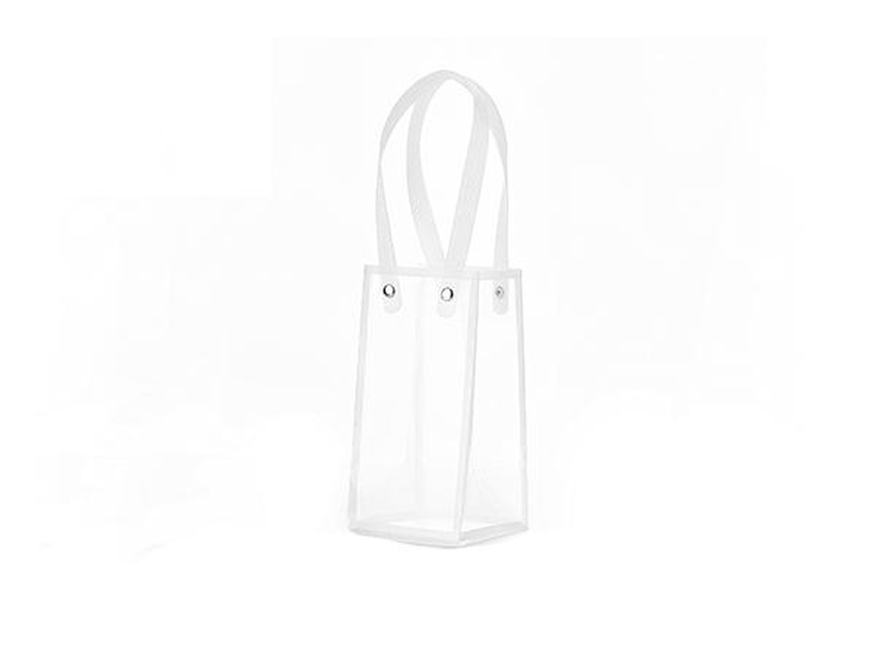 SHOPPER TRASPARENTE 15X15X17CM A3072