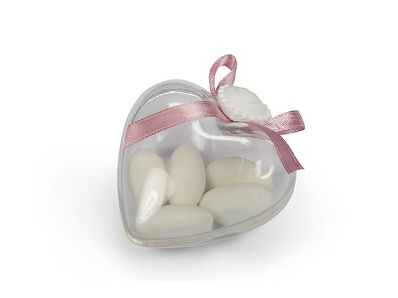 SCATOLA CUORE TRASP.6,5X5,3X3CM. A3067