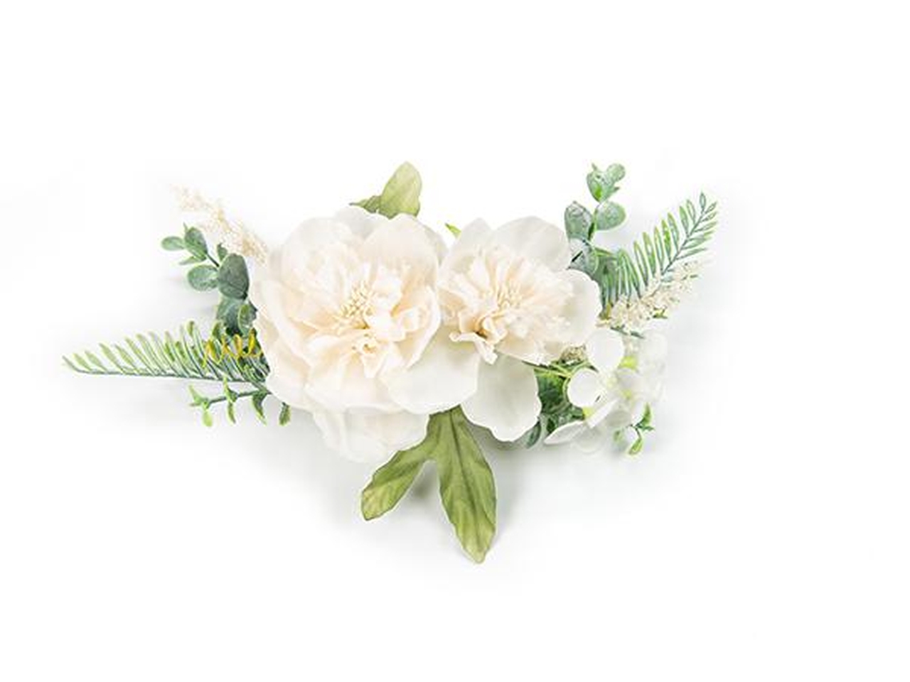 TRALCIO C/FIORI 9X25CM PANNA FB2372 02