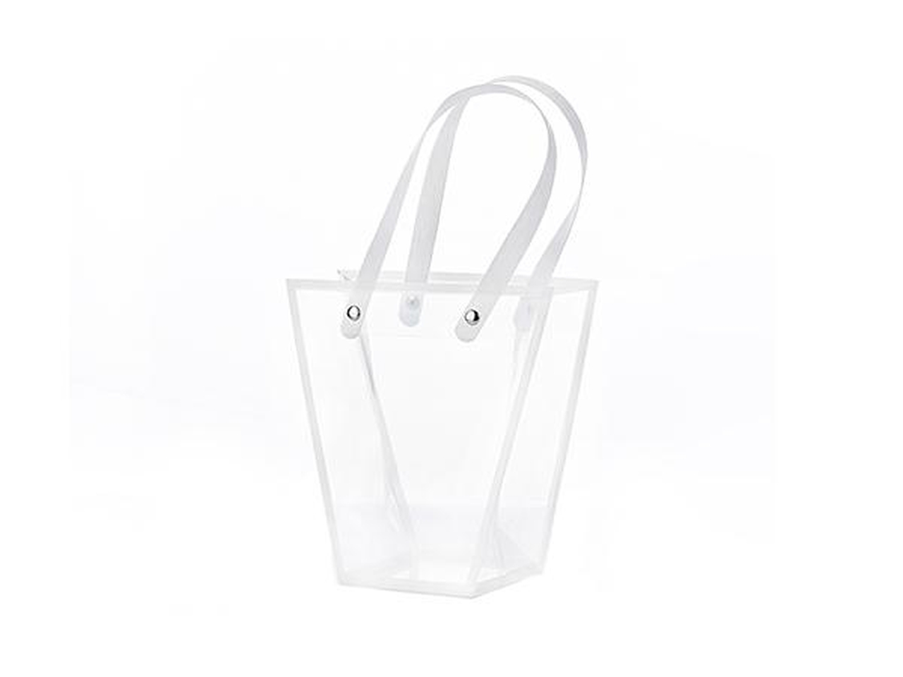 SHOPPER TRASPARENTE 8X8X16CM A3022