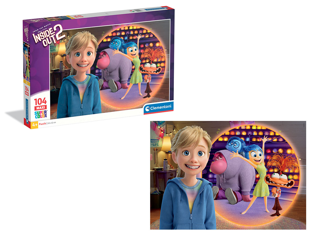 PUZZLE 104PZ MAXI INSIDE OUT 25069.1