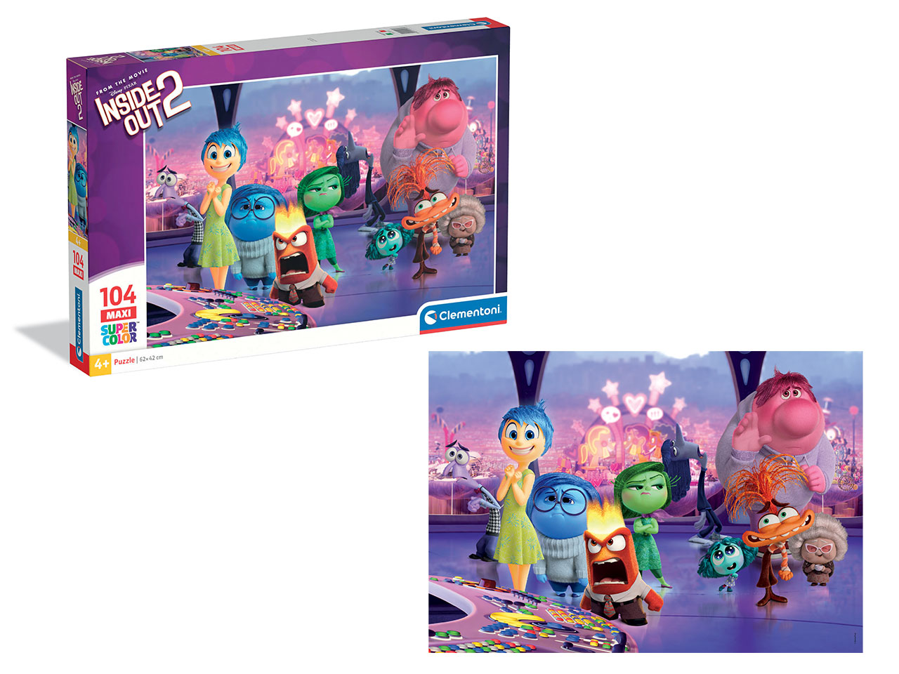 PUZZLE 104PZ MAXI INSIDE OUT 25070.7