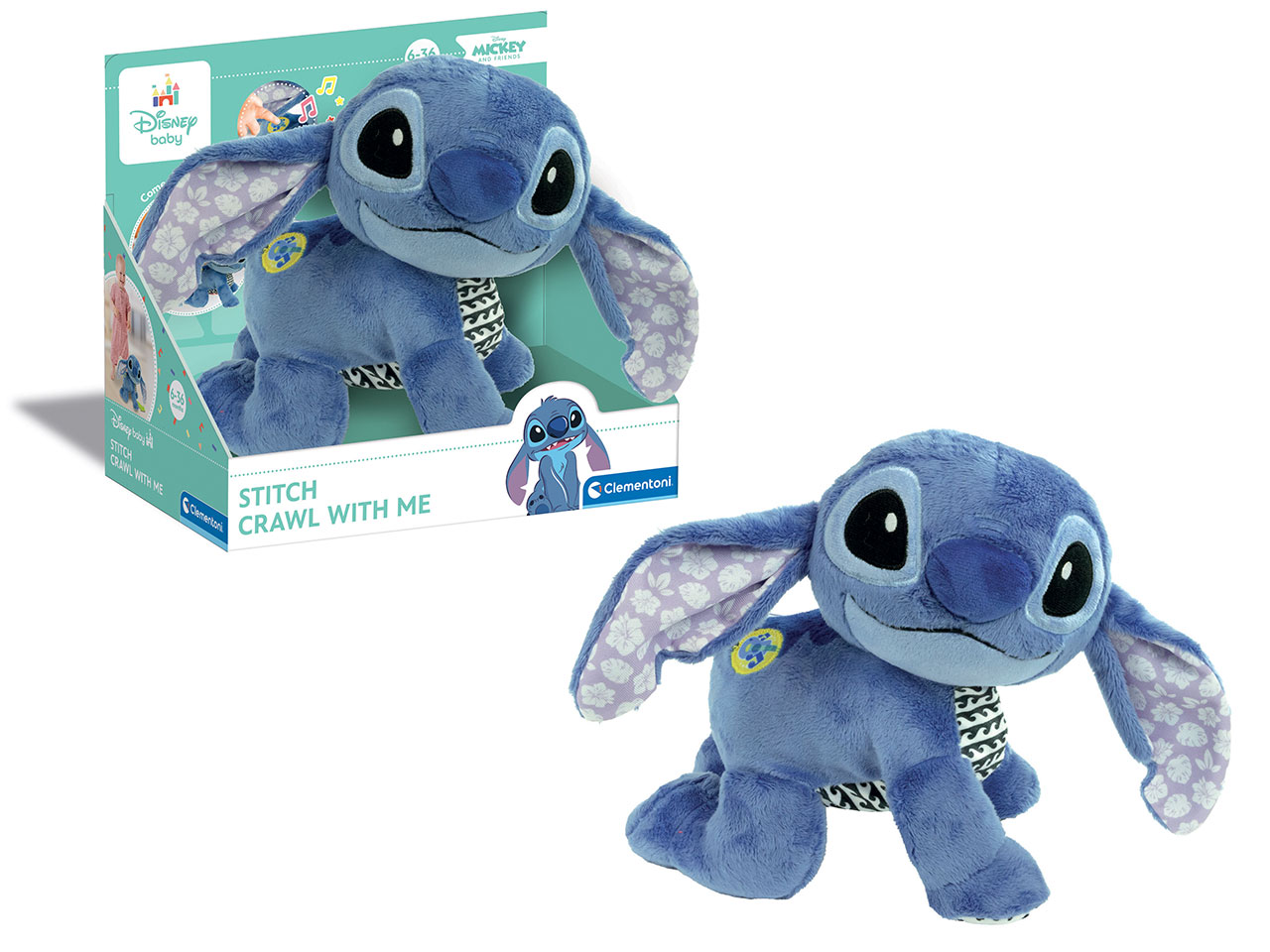 STITCH CRAWLING PLUSH 17537.6