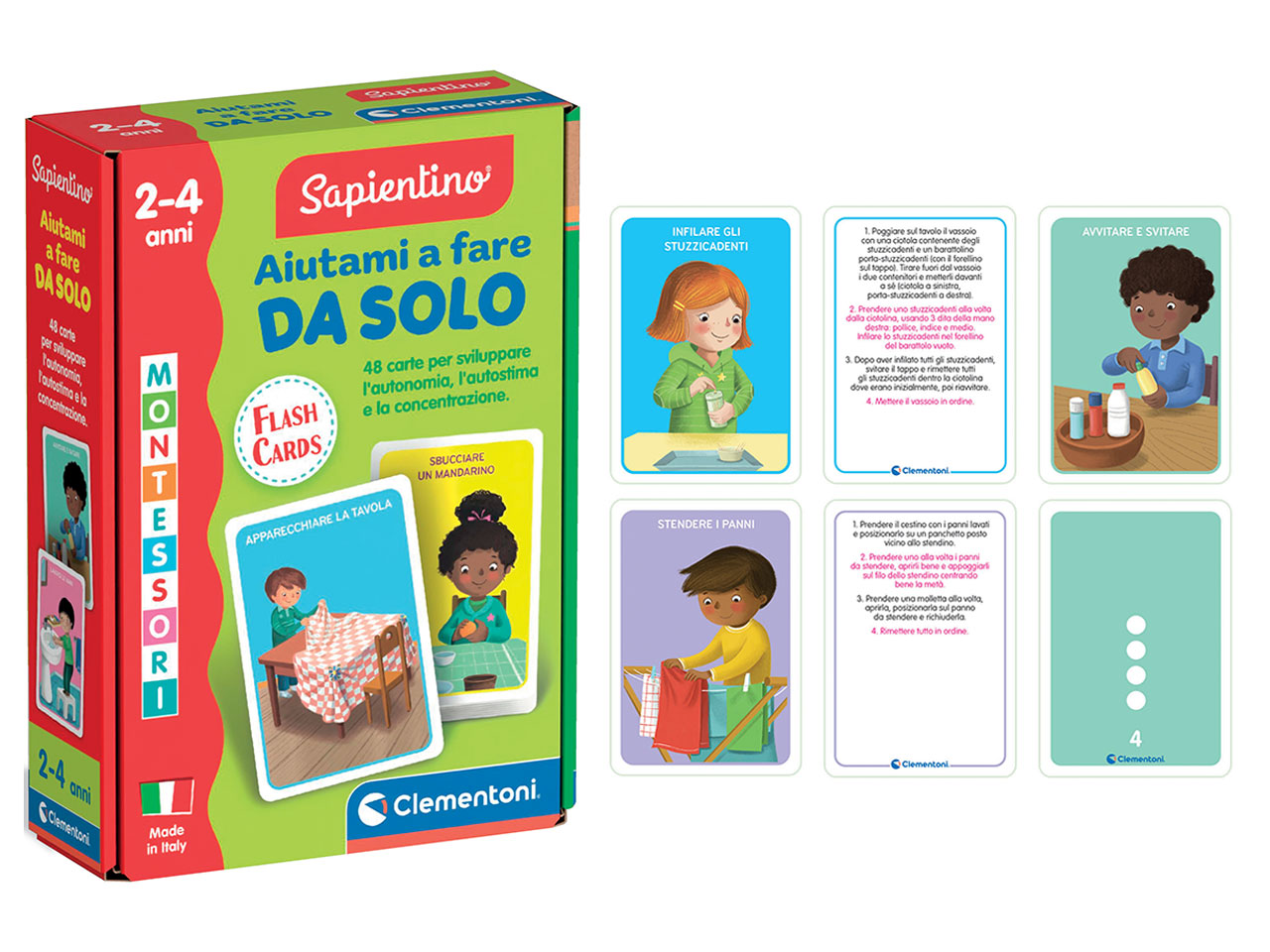 MONTESSORI CARTE AIUTAMI A FARE 16834.7 MONTESSORI CARTE AIUTAMI A FARE 16834.7