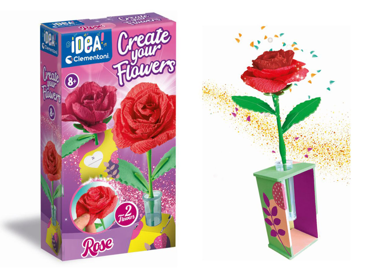 IDEA SMALL FLOWERS ROSA 18877.2 IDEA SMALL FLOWERS ROSA 18877.2