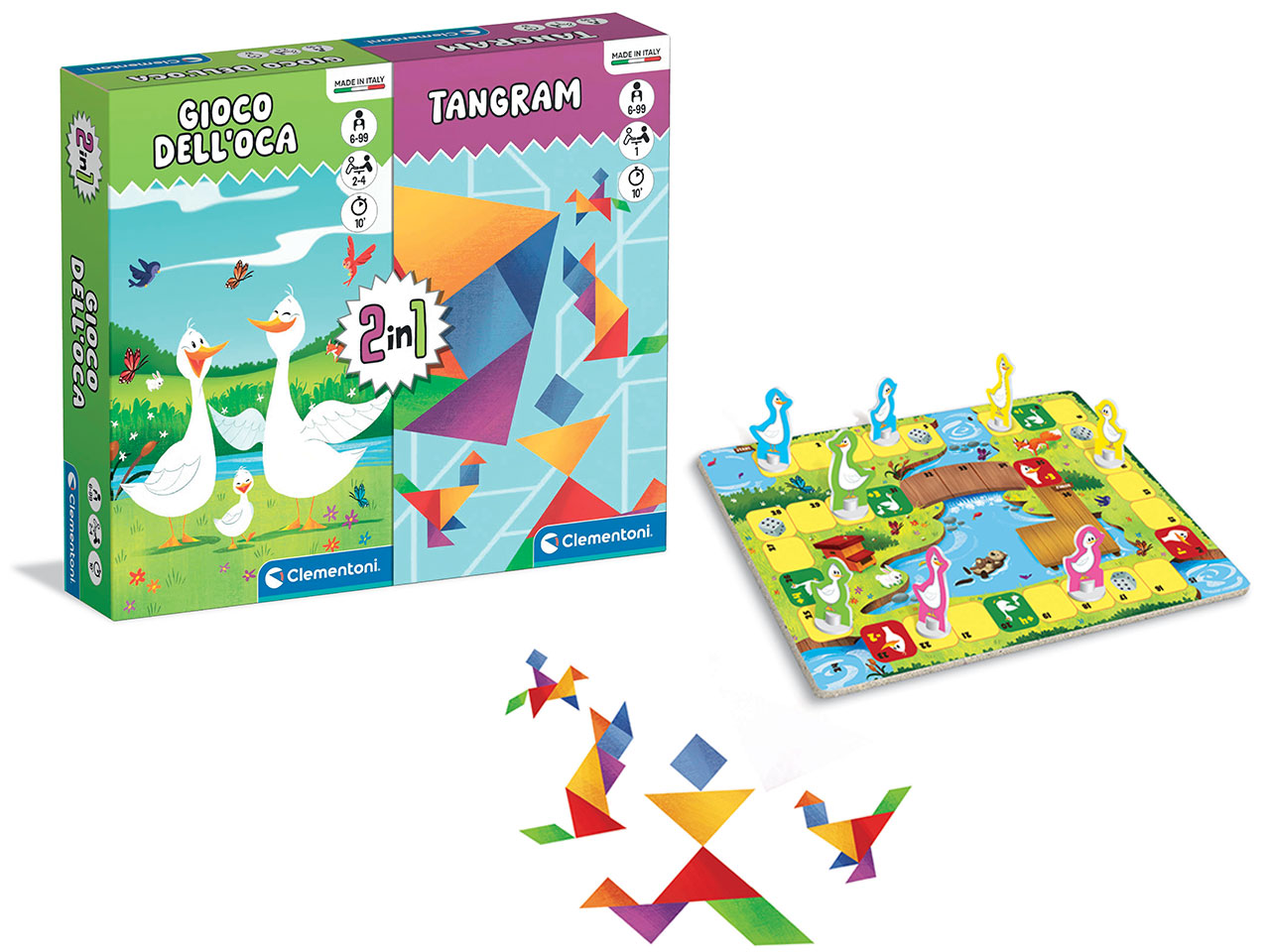 GIOCO DELL’OCA + TANGRAM 16577.3