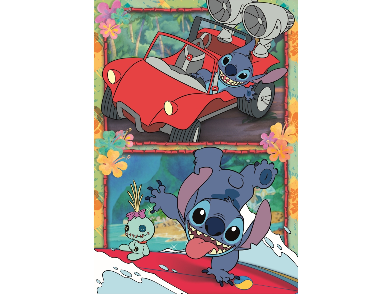 PUZZLE 104PZ SUPER DISNEY STITCH 27571
