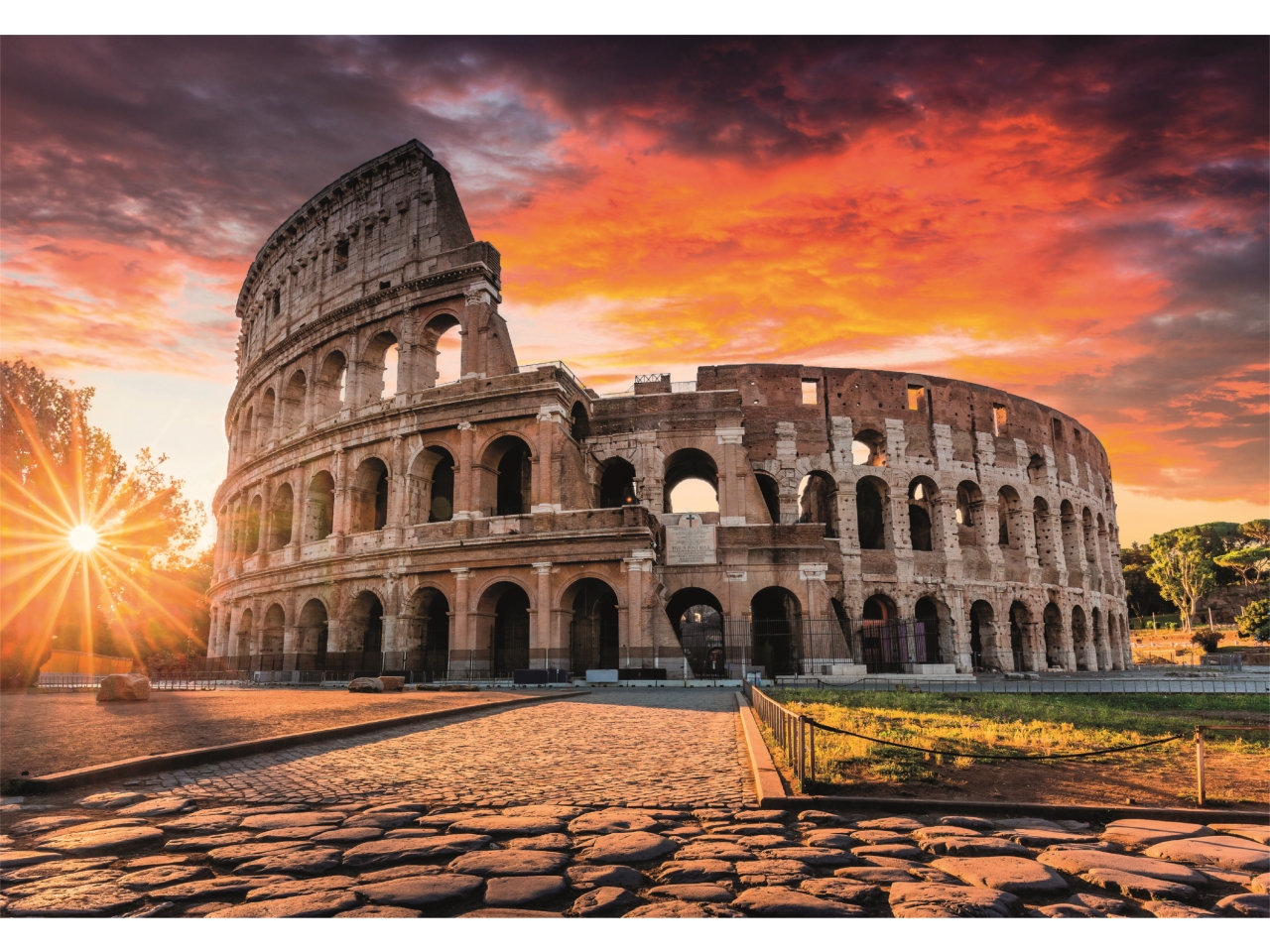 PUZZLE 1000 HQC ROMAN SUNSET 39822.5