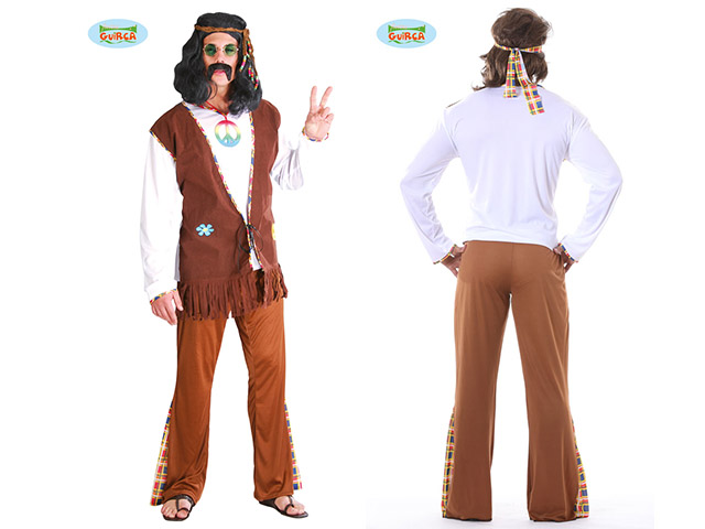 COSTUME HIPPIE FIORE TG.M 84704