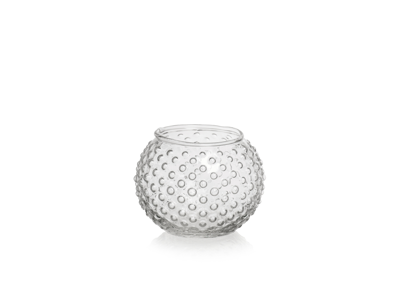 VASO SFERA A POIS H.7XD.10CM FR313/10