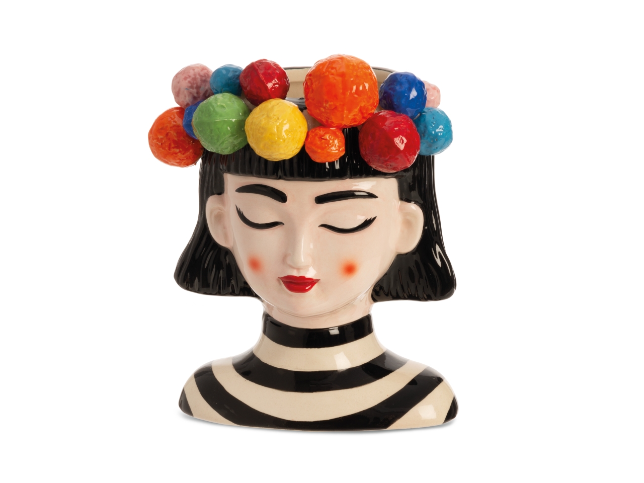 YVONNE VASO MEZZO BUSTO H.17CM. CR239/17