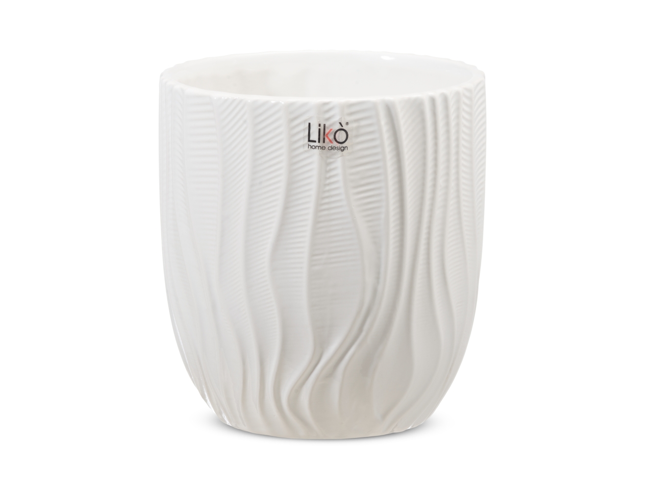 ANTIGUA CACHE POT 13XH14 BIANCO LUC.CR215/13W