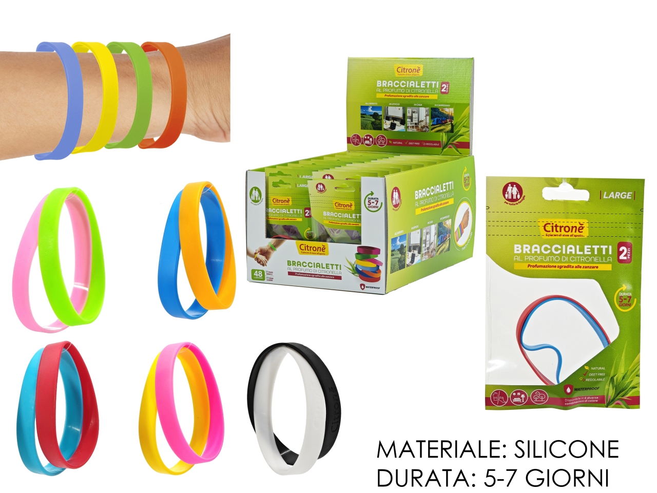 BRACCIALETTI CITRONELLA 2PZ 747645
