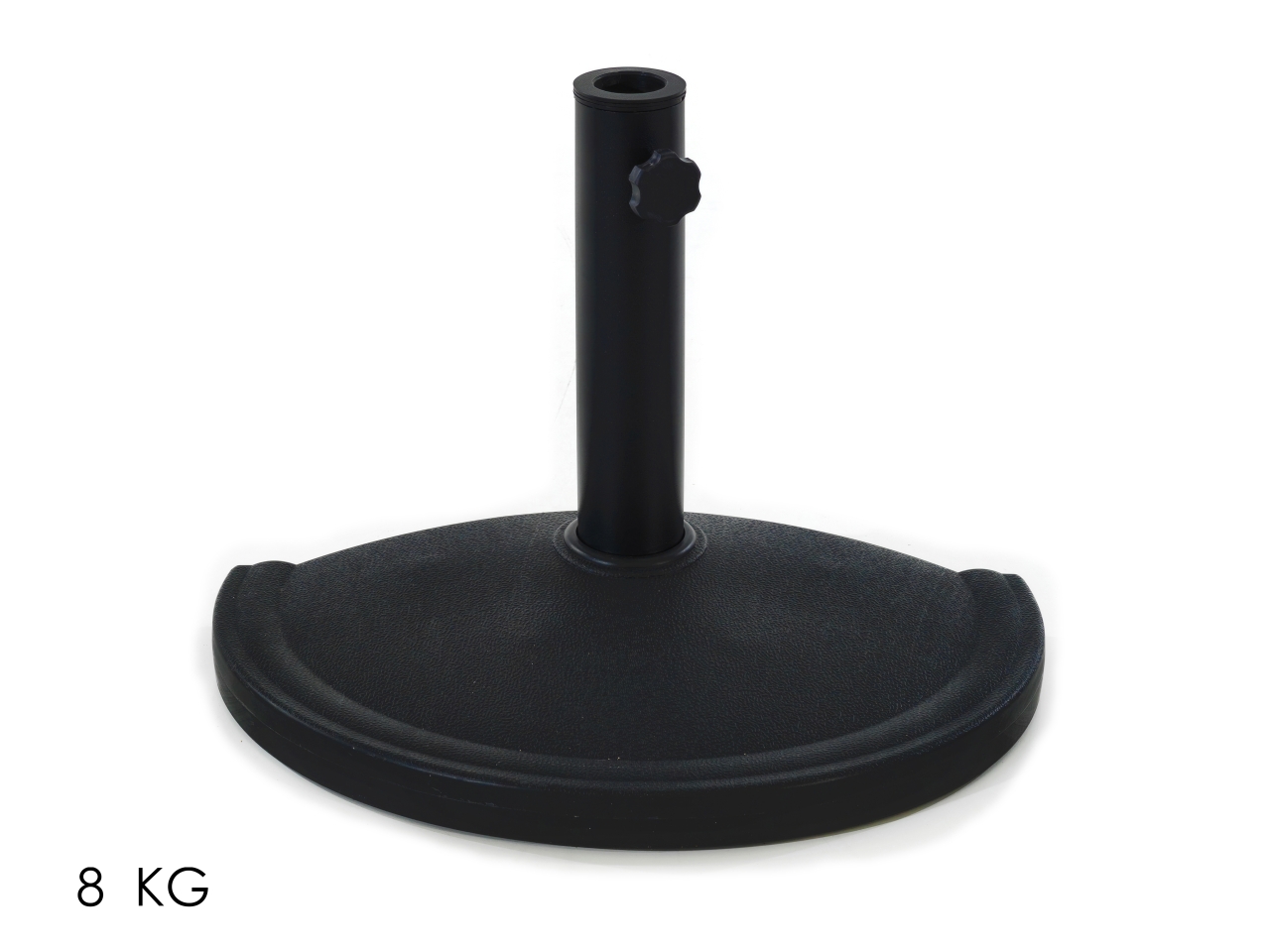 MEZZA BASE OMBRELLONE 8KG NERA 796581