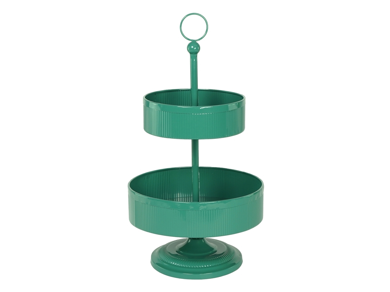 ALZATA 2PIANI MET. D.32X54 VERDE 138010