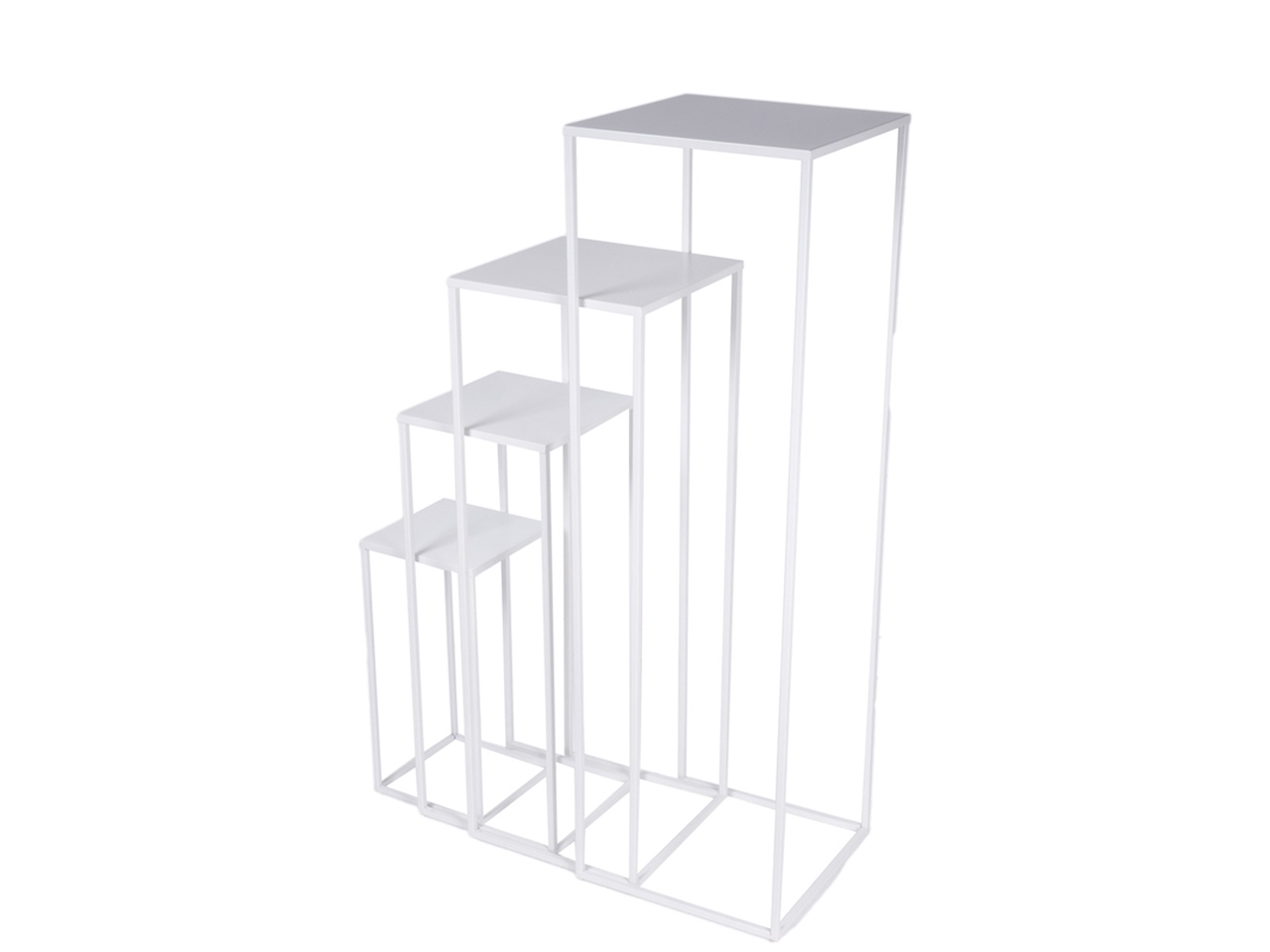 ESPOSITORI 4PZ BIANCHI METALLO 140331 ESPOSITORI 4PZ BIANCHI METALLO 140331