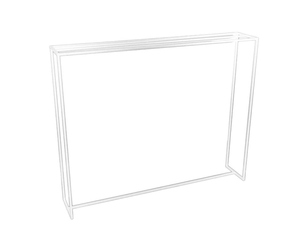 ESPOSITORE TAVOLO 160X30X130 BIANCO 140347 ESPOSITORE TAVOLO 160X30X130 BIANCO 140347