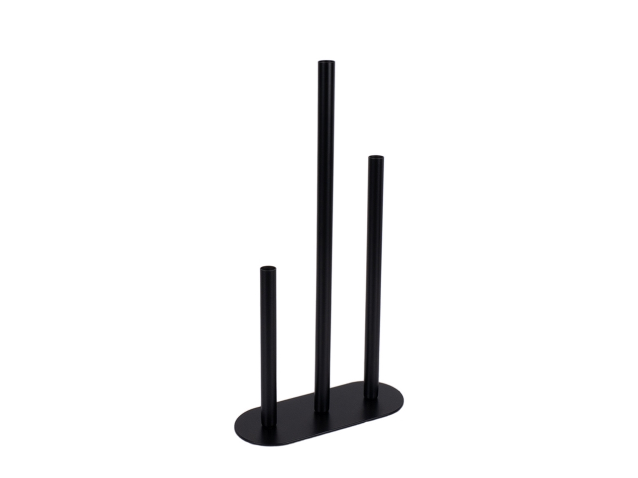 PORTAFIORE 3POSTI 20X8X38 NERO 140363