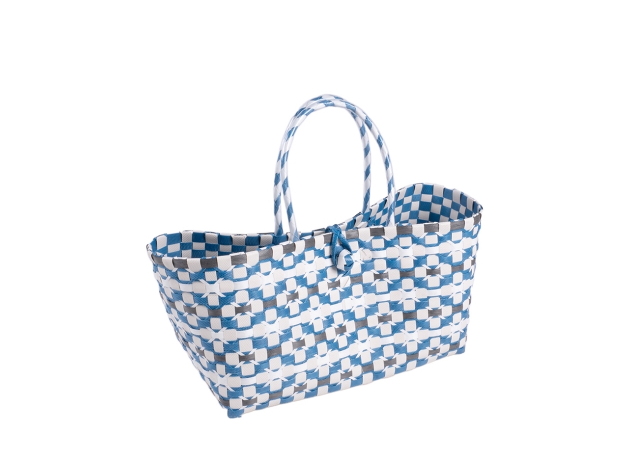 BORSA MARE 33X15X20CM BLU/BIANCA 140886 BORSA MARE 33X15X20CM BLU/BIANCA 140886