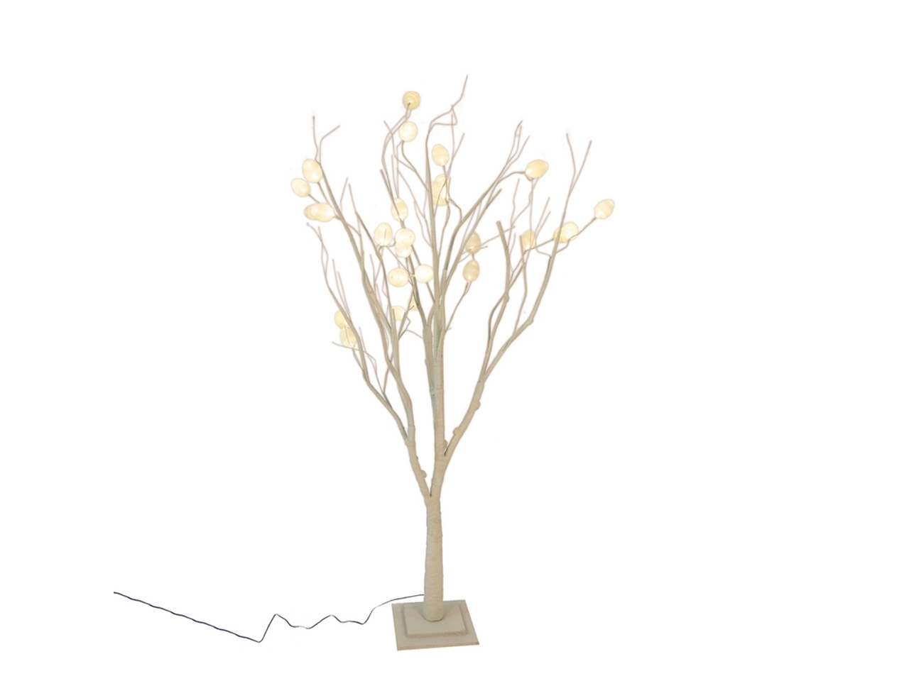 ALBERO DI PASQUA 30 LED PVC VERDE 140921