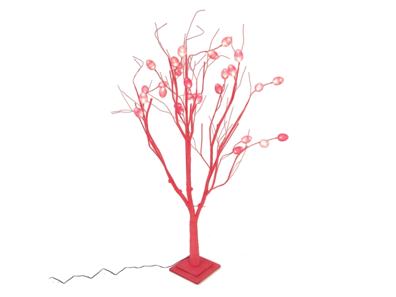 ALBERO DI PASQUA 50 LED PVC FUCSIA 140925