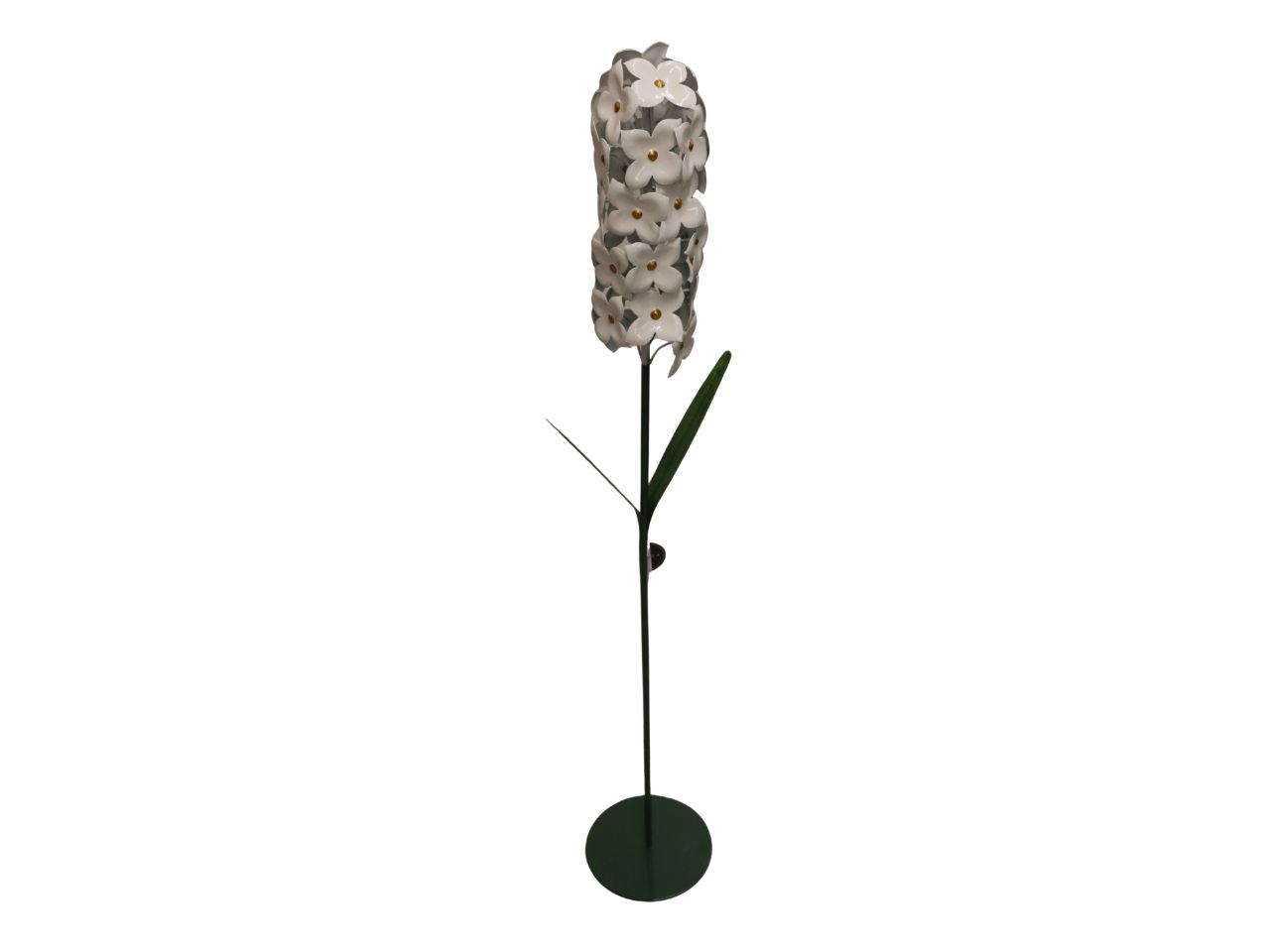 FIORE METALLO D.15X100CM BIANCO 140930