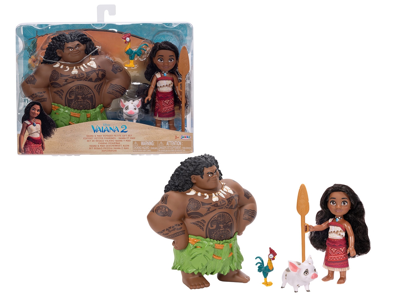 OCEANIA2 BAMBOLA VAIANA E MAUI15CM 237554 OCEANIA2 BAMBOLA VAIANA E MAUI15CM 237554