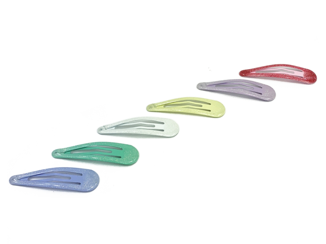 CLIC CLAC 7CM GLITTER PASTEL CC54503