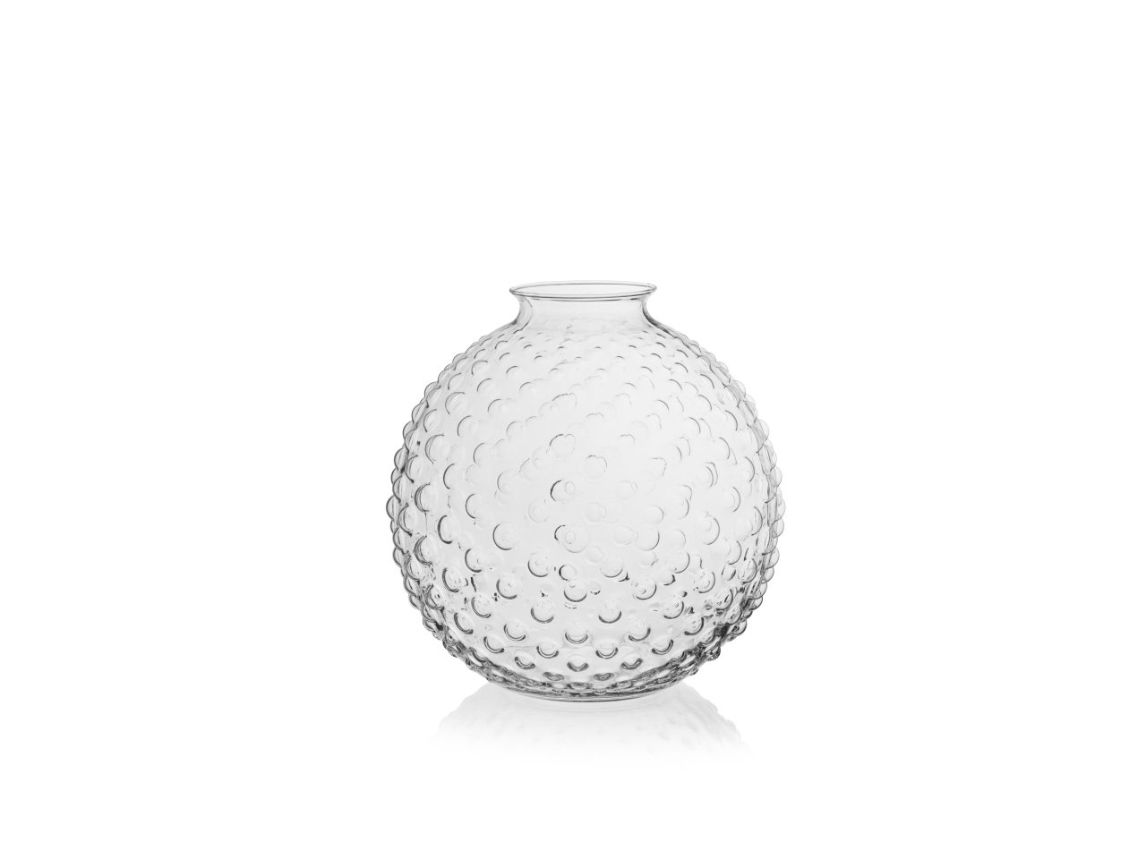 VASO SFERA A POIS H.17XD.16CM FR319/D16