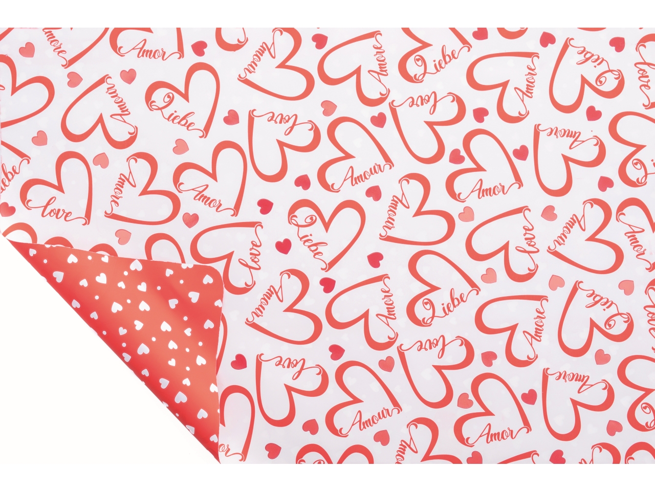 BOBINA LOVE HEART 1X25MT F.BIANCO B-J31P1-KL2BI