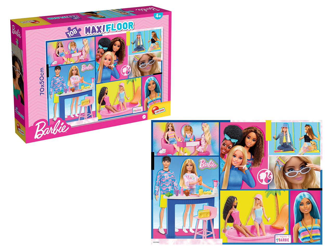PUZZLE 108PZ MAXIFLOOR BARBIE 109654