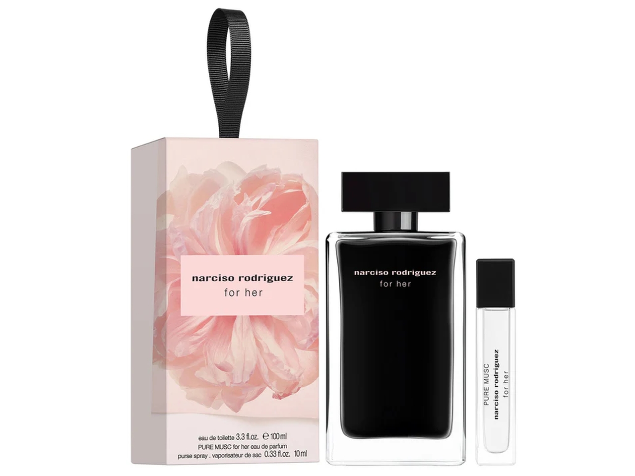 NARCISO RODRIGUEZ HER EDT 100+PURE MUSC10ML$
