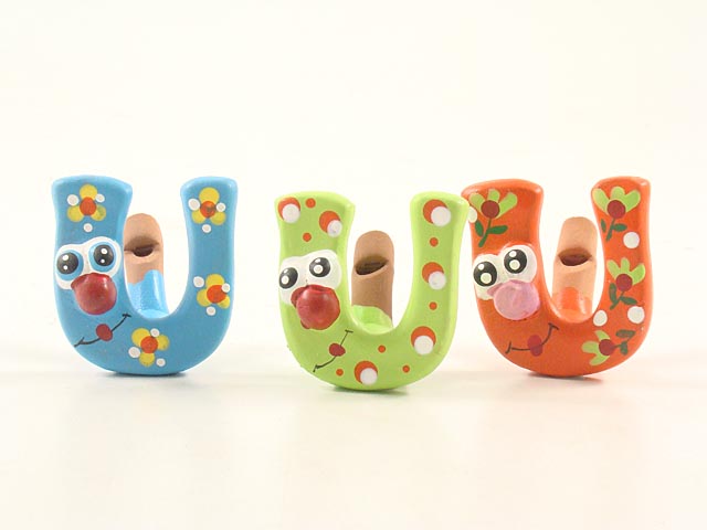 FISCHIETTO LETTERA U FISCHIETTO LETTERA U