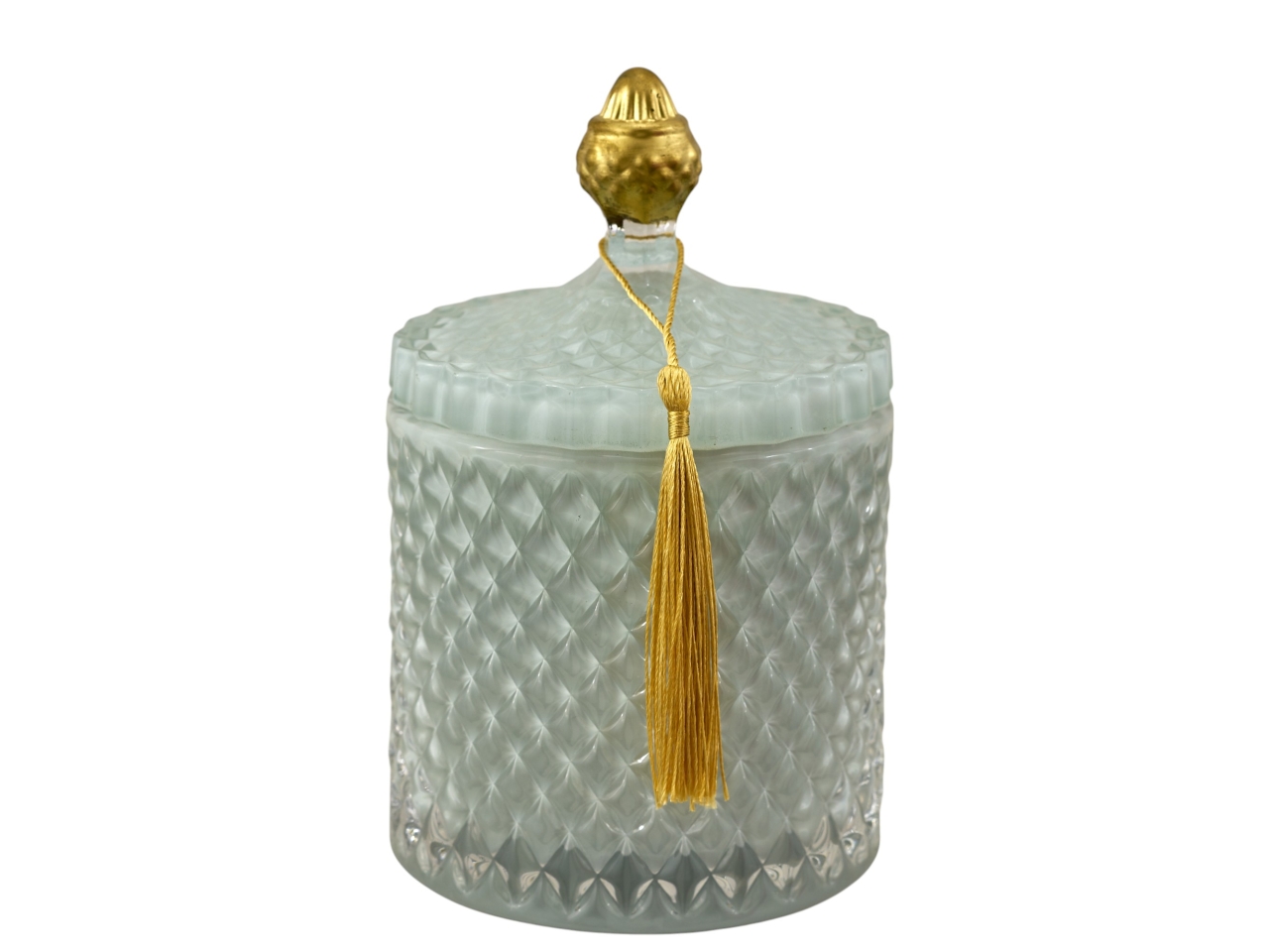 CANDELA DIAMOND10,5XH17,5CM AVORIO 625476