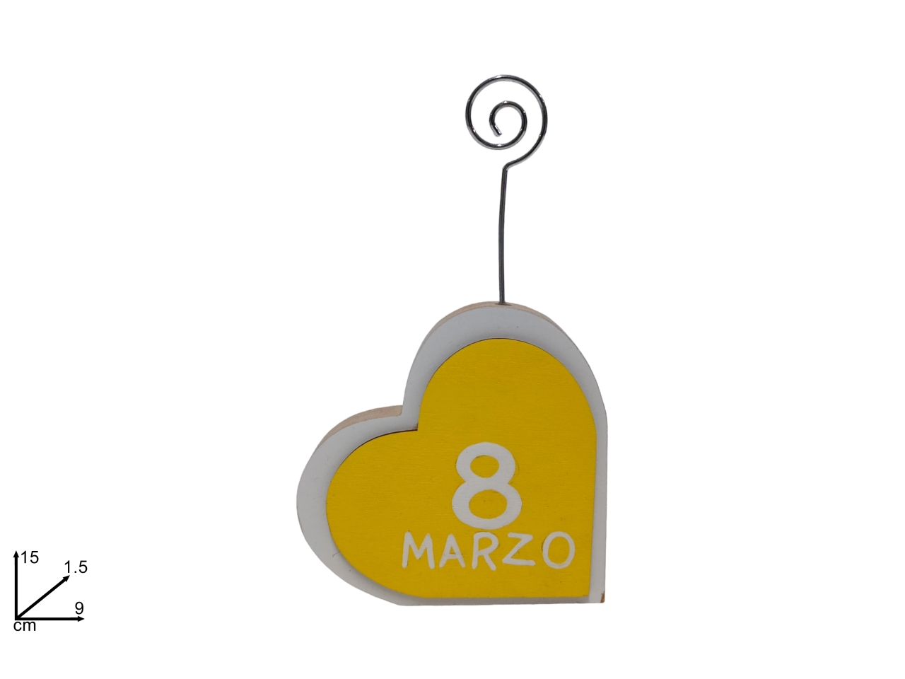 CUORE LEGNO C/F.BIGLIETTINO F.D.DONNA CUORE LEGNO C/F.BIGLIETTINO F.D.DONNA