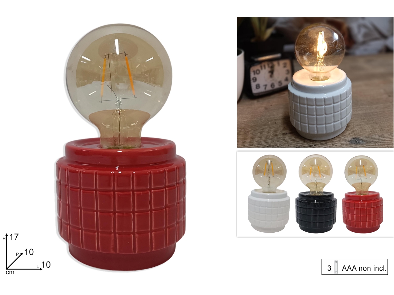 LAMPADA TAVOLO BATTERIA ASS DEV23024141