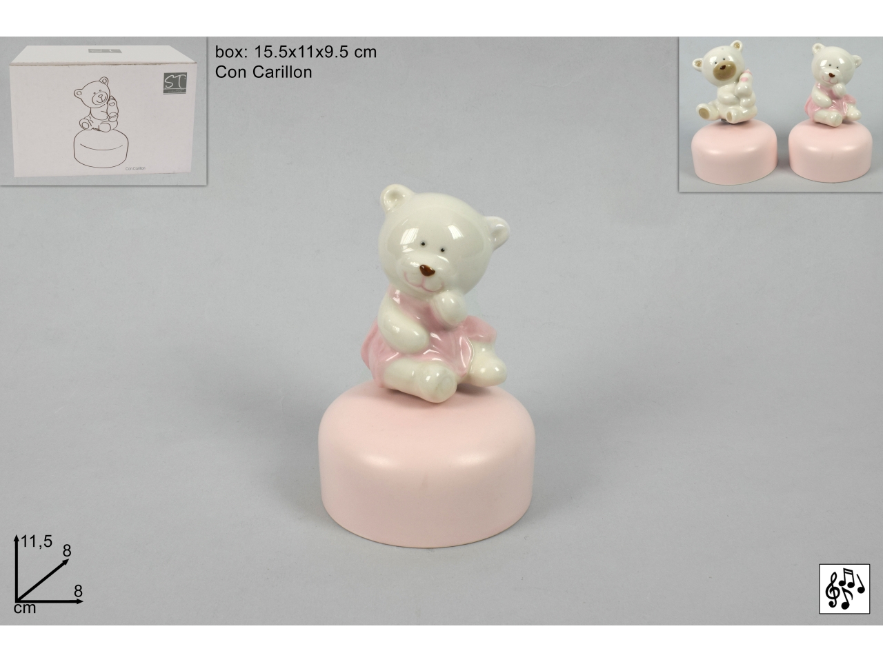 CARILLON C/ORSO ROSA ASS DEV19001231 CARILLON C/ORSO ROSA ASS DEV19001231