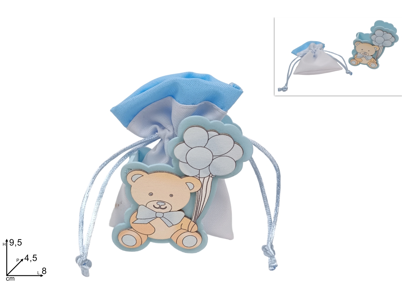 SACCHETTO ORSO C/PALL.CELES DEV24016771 SACCHETTO ORSO C/PALL.CELES DEV24016771