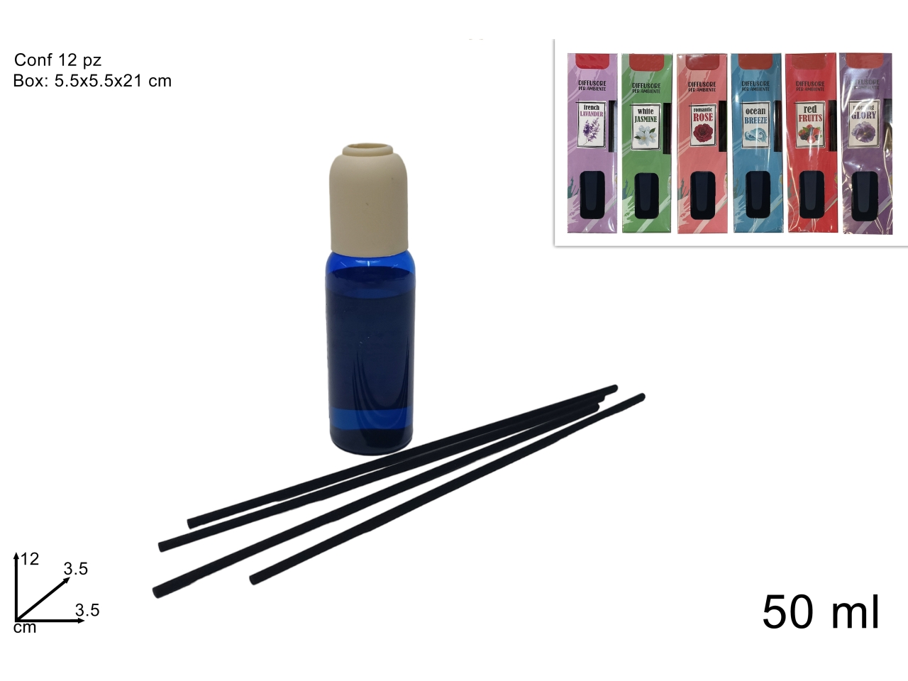 PROFUMATORE C/ BACC.50ML DEV24002721