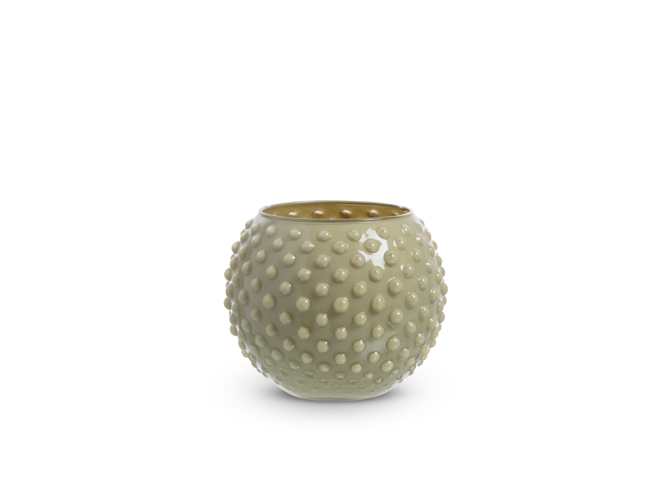 VASO SFERA POIS 10X12 OLIVA 20/337-118