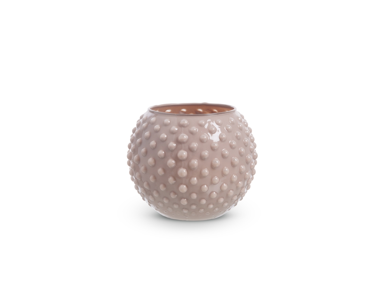VASO SFERA POIS 10X12 ROSATO 20/337-105