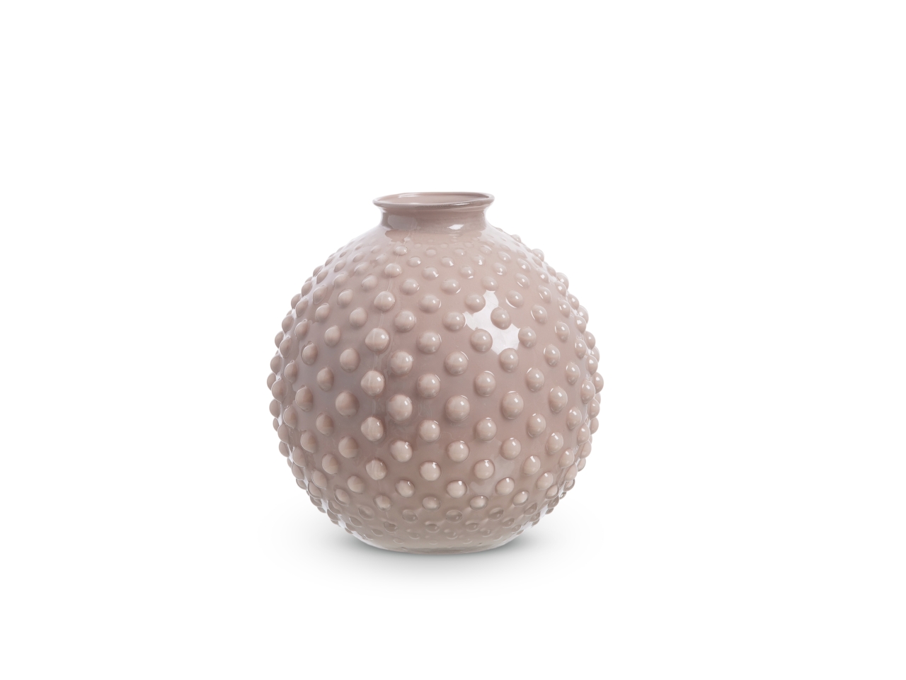 VASO SFERA POIS 17X16 ROSATO 20/341-105