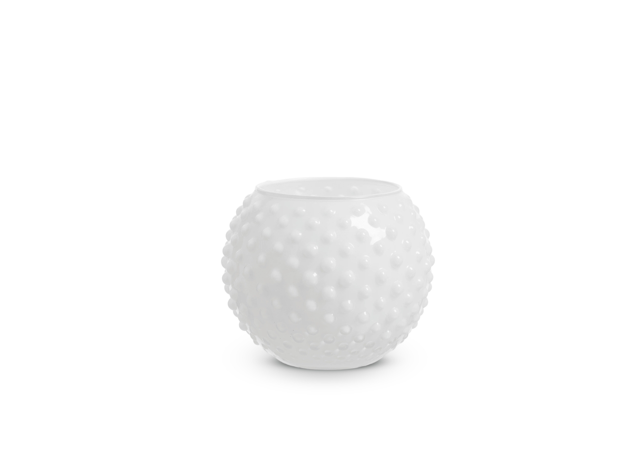 VASO SFERA POIS 10X12 BIANCO 20/337-12