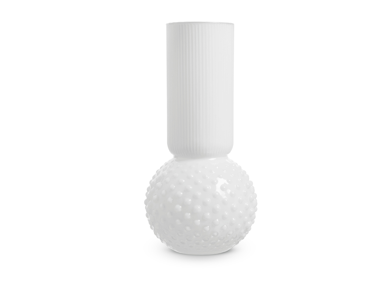 VASO NAYLA H.40X D.19 BIANCO 20/342-12