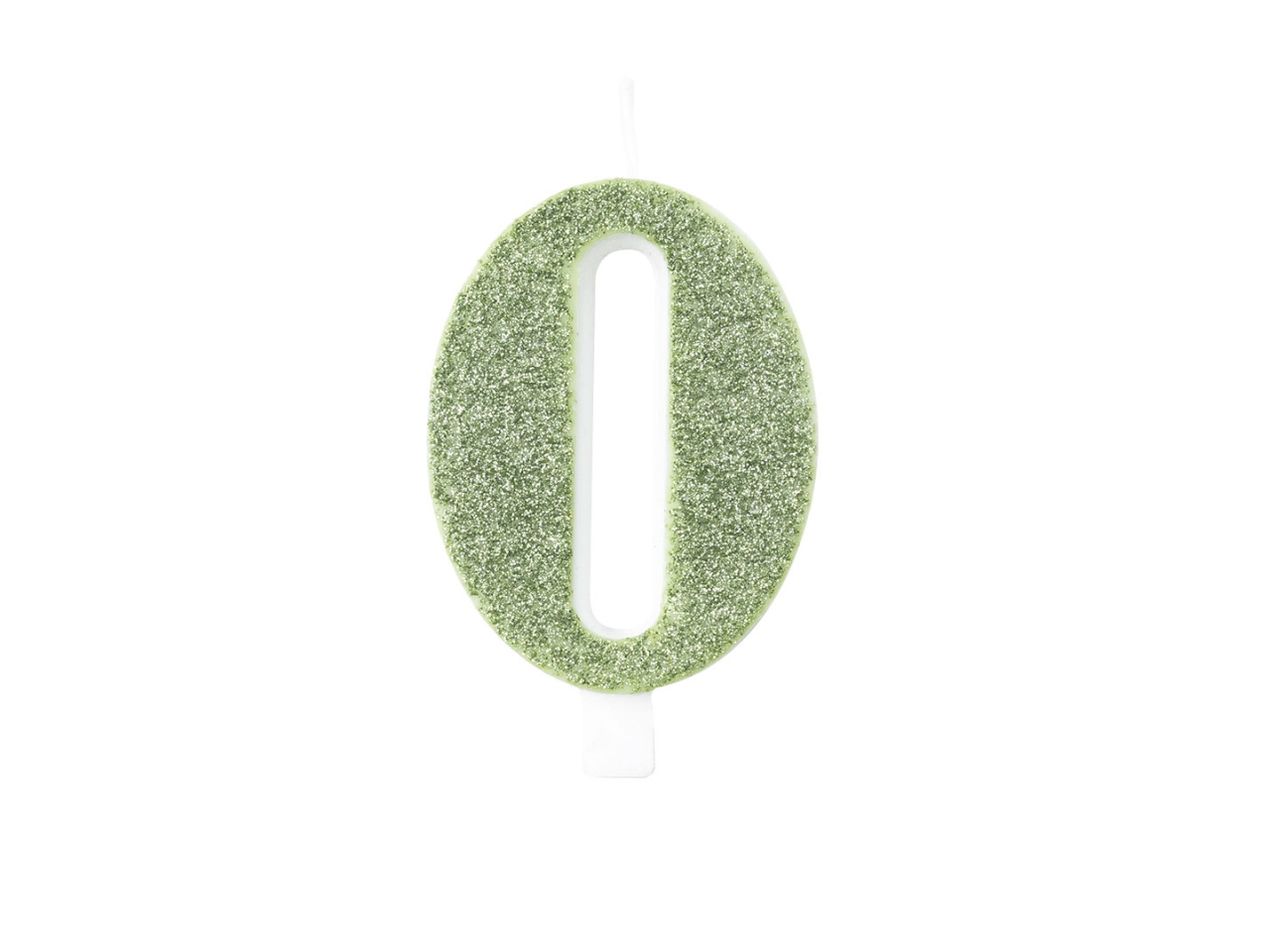 CANDELINA GLITTER N.0 SALVIA9,5CM 53070